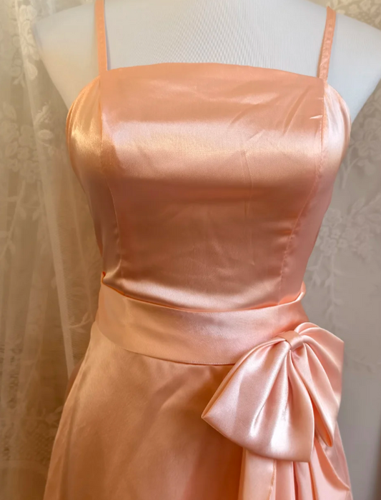 Vintage Spaghetti Strap Sheath Short Prom Dresses, Coral Homecoming Dresses
