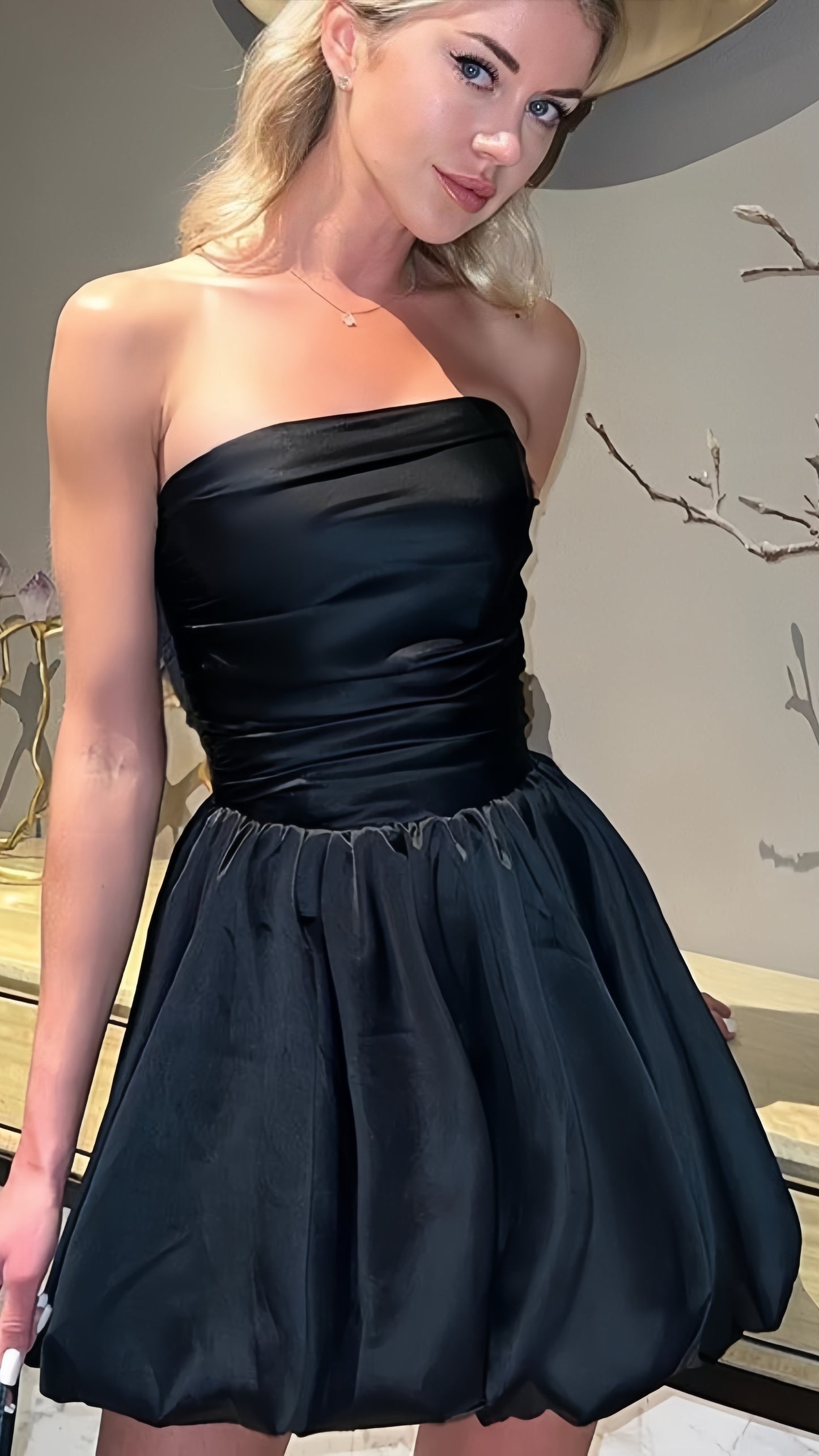Pink Strapless Homecoming Dresses Short Prom Dresses A-line Hoco Dresses Back To School Dress,AST1990