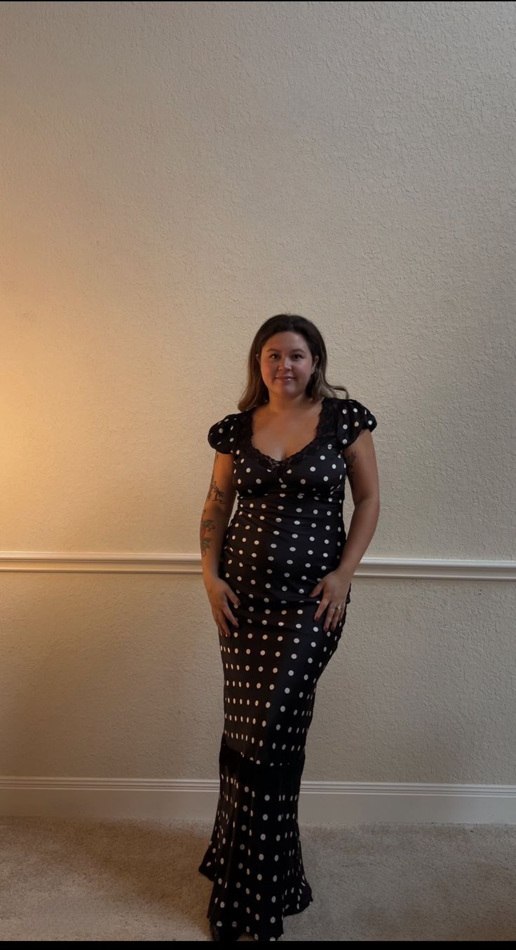 Relax Sheath Dots Lace Silky Satin Party Dress,AST1878