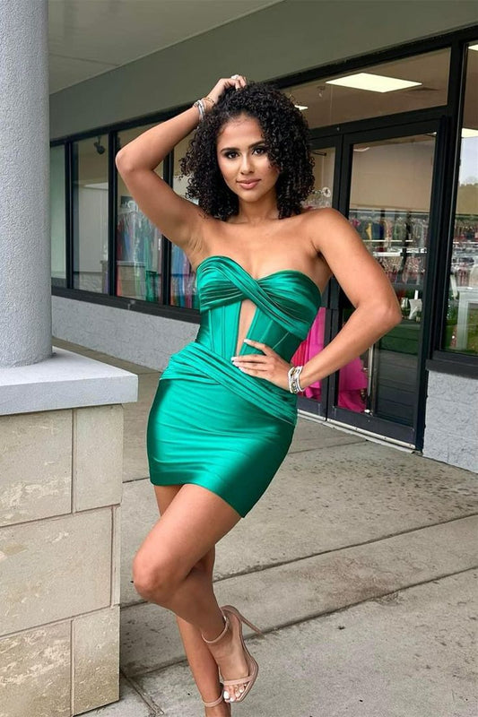 Sexy Bodycon Homecoming Dress Mini Cocktail Dresses, AST1045