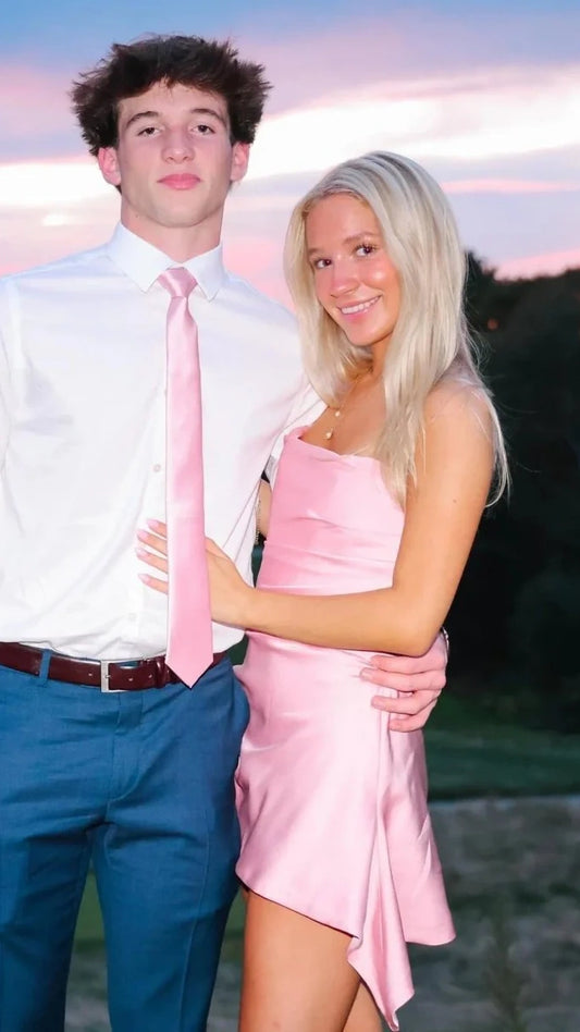 Strapless Pink Homecoming Dresses Short Prom Dress,AST2071