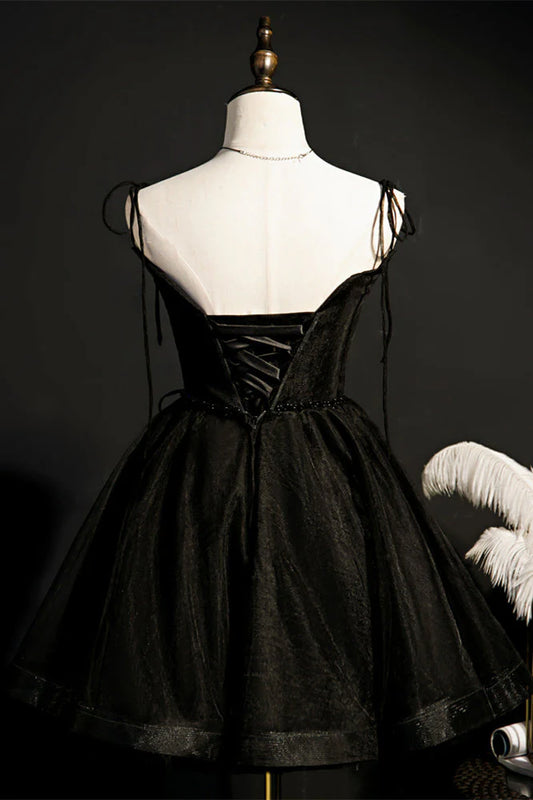 Little Black Party Dress - Free Shipping Homecoming Dresses, AST1180