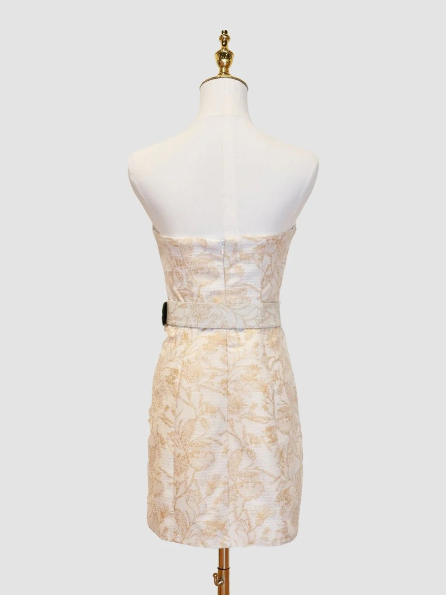 Charming Popular Floral Short Homecoming Dresses School Event Dress,AST2068