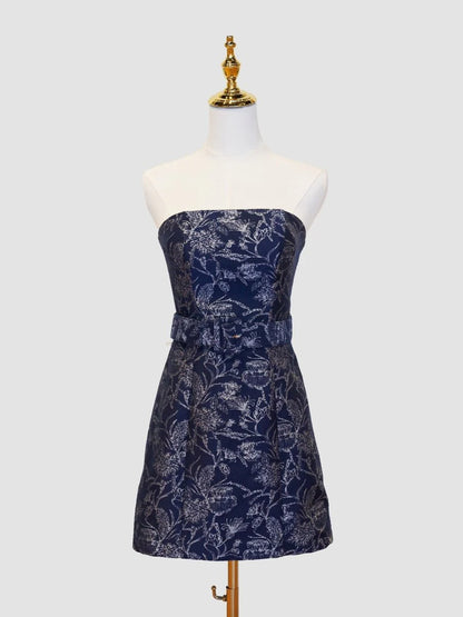Charming Popular Floral Short Homecoming Dresses School Event Dress,AST2068