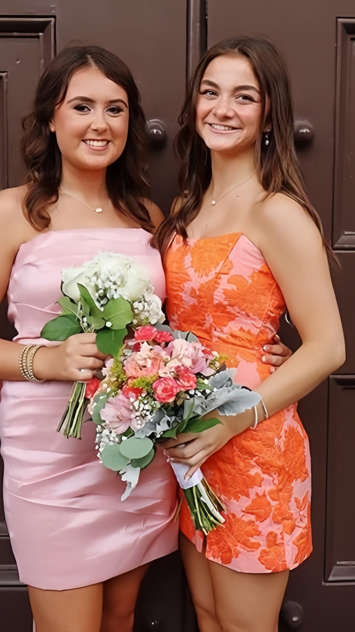 Custom Made Floral Bodycon Homecoming Dresses, AST2038