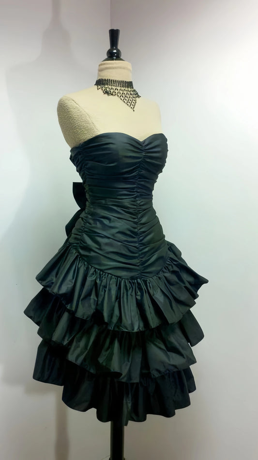 Dark Green Bodycon Homecoming Dresses Pleated Ruffle Short Prom Dress, AST2050