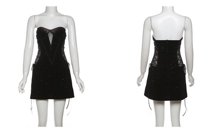 Black Tight Homecoming Dresses  Short Sexy New Year's Eve Dresses
