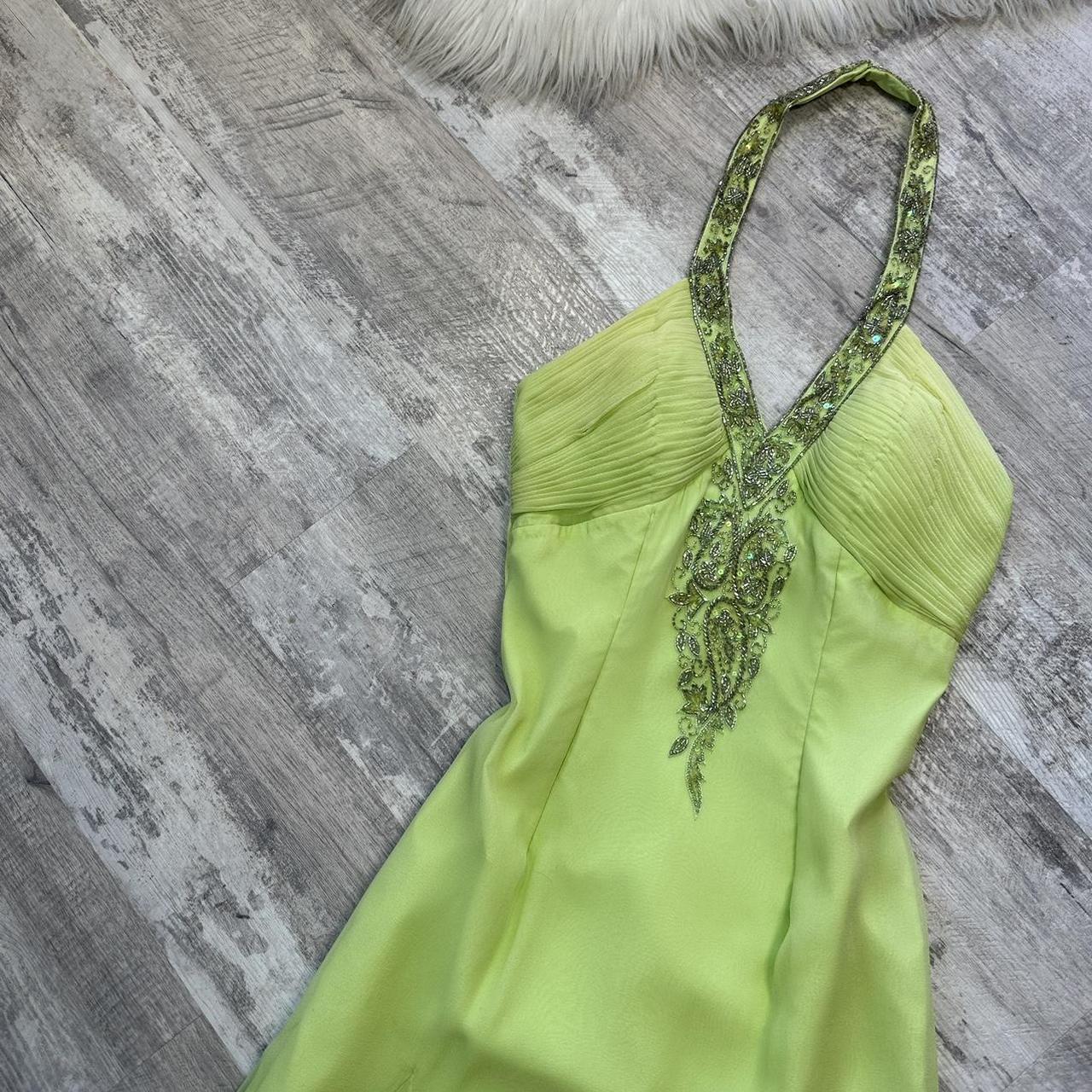 Fairy Halter Sheath Short Prom Dresses, Chiffon Green Homecoming Dresses Birthday Dresses