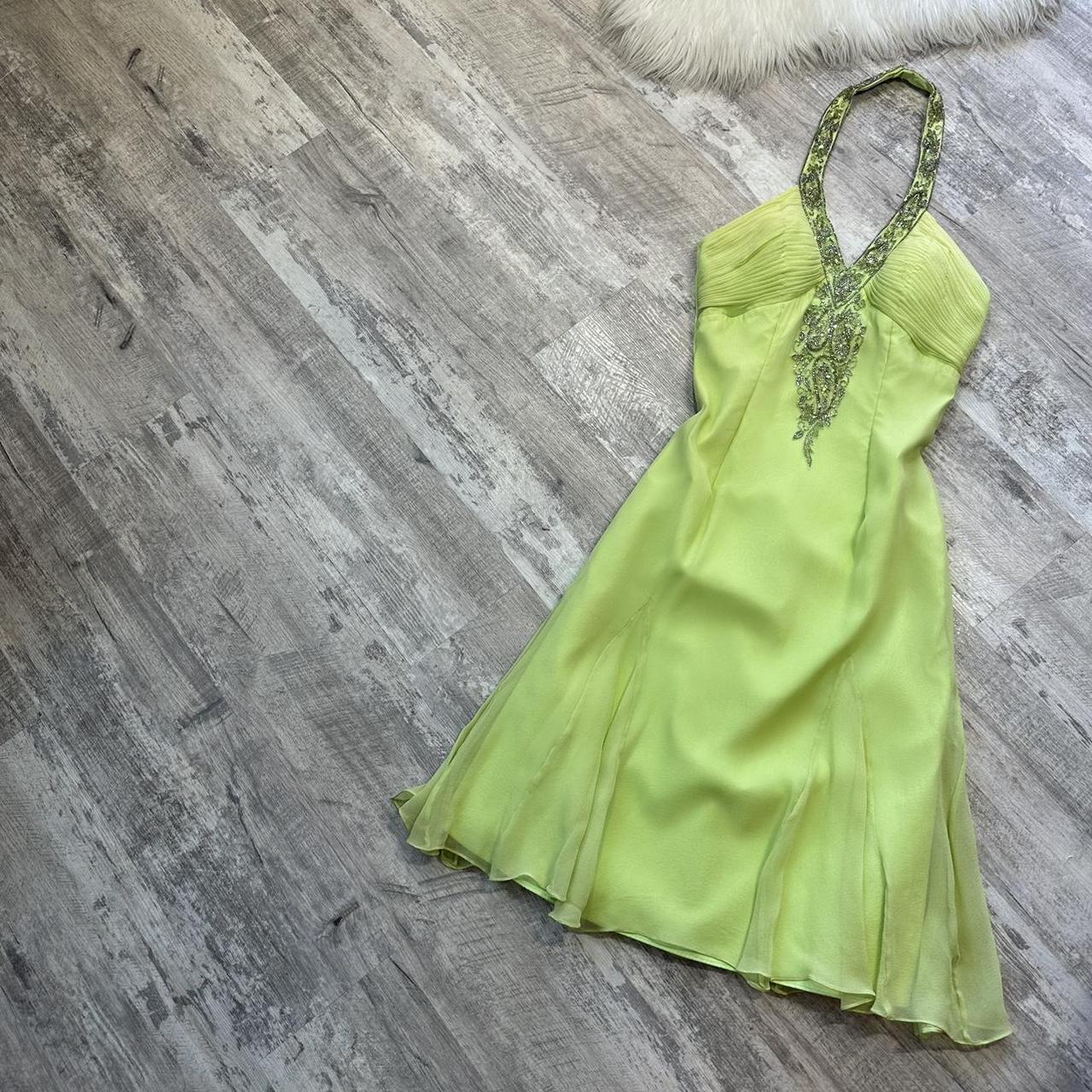 Fairy Halter Sheath Short Prom Dresses, Chiffon Green Homecoming Dresses Birthday Dresses