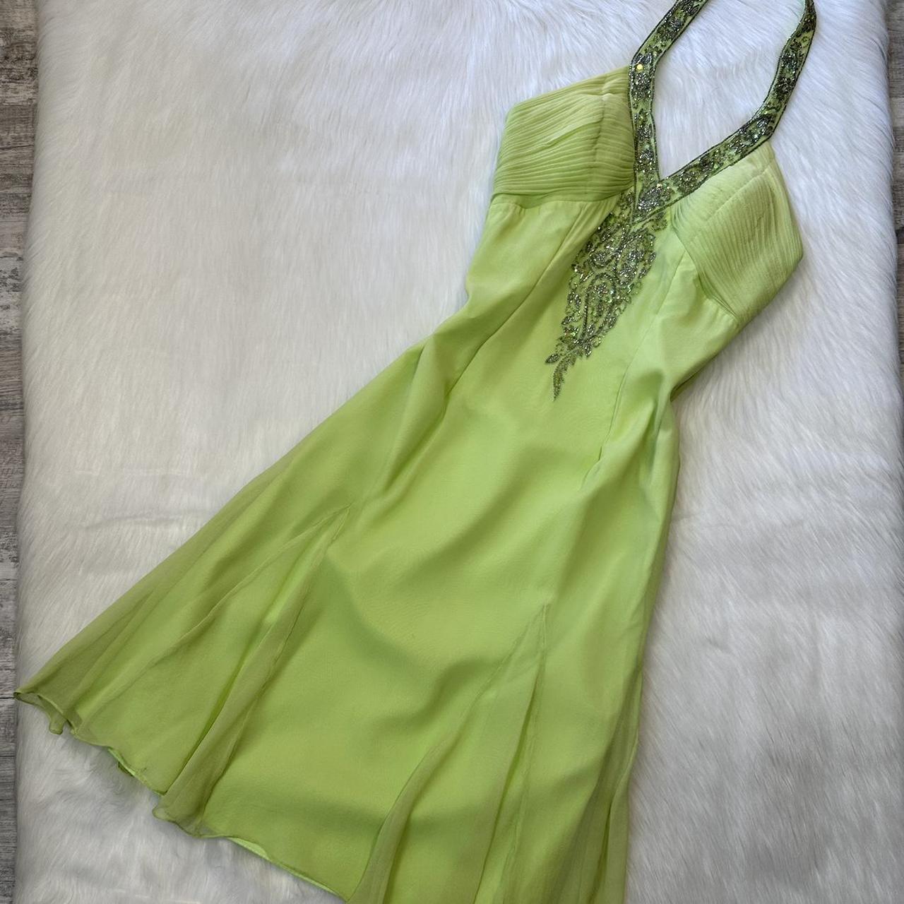 Fairy Halter Sheath Short Prom Dresses, Chiffon Green Homecoming Dresses Birthday Dresses