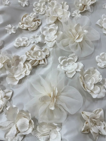 Fairy A-line Long Wedding Dresses Satin White Bridal Gowns Sleevless Strapless Bridal Dresses