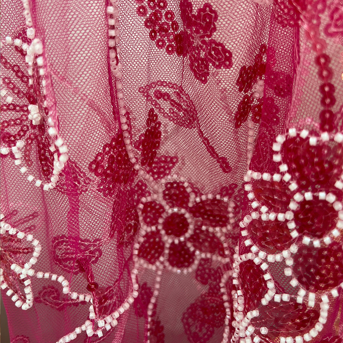 Orange Pink Lace Sheath Long Prom Dresses V-neck Ruffle Evening Formal Dress,AST2082