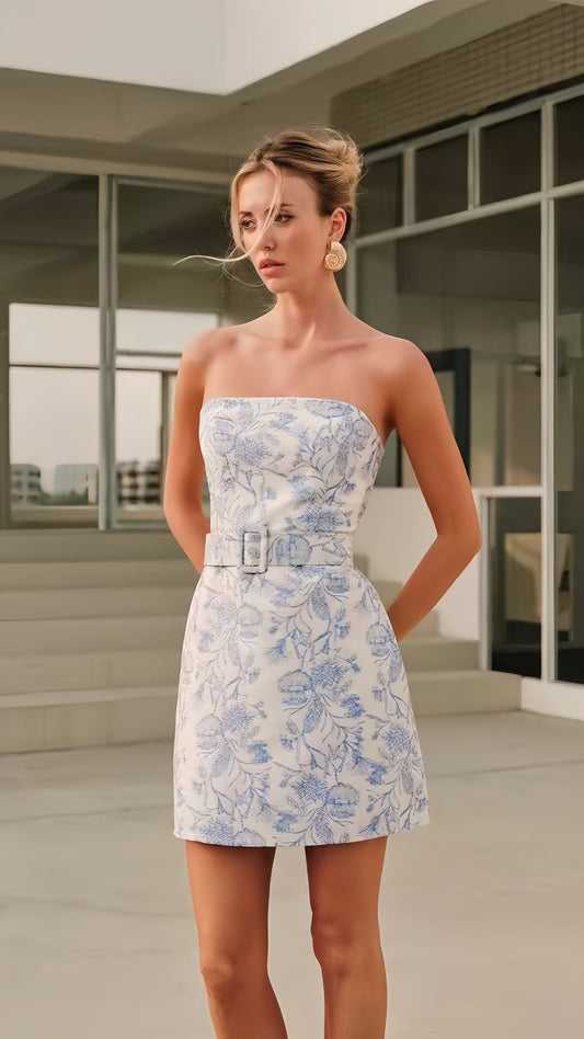 Homecoming Dresses Floral Prom Dresses Short Cocktail Dresses Senior Graduation Dress,AST1989