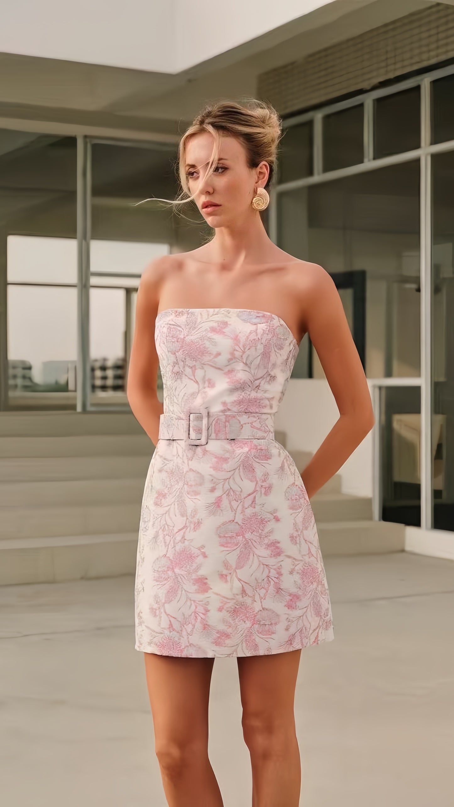 Homecoming Dresses Floral Prom Dresses Short Cocktail Dresses Senior Graduation Dress,AST1989