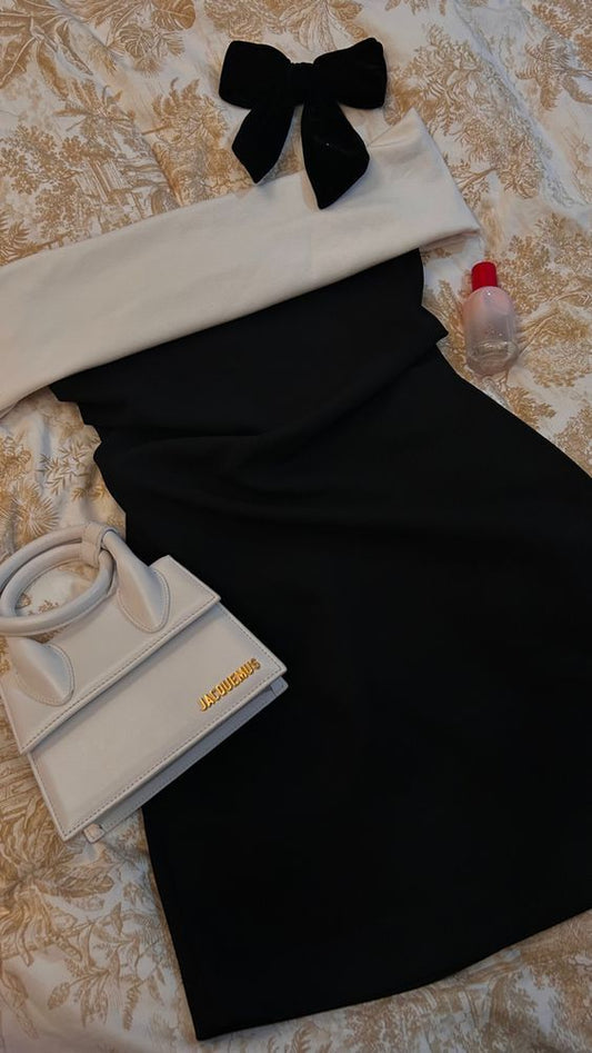 Off The Shoulder Bodycon Homecoming Dress Black Cocktail Dress,AST1914
