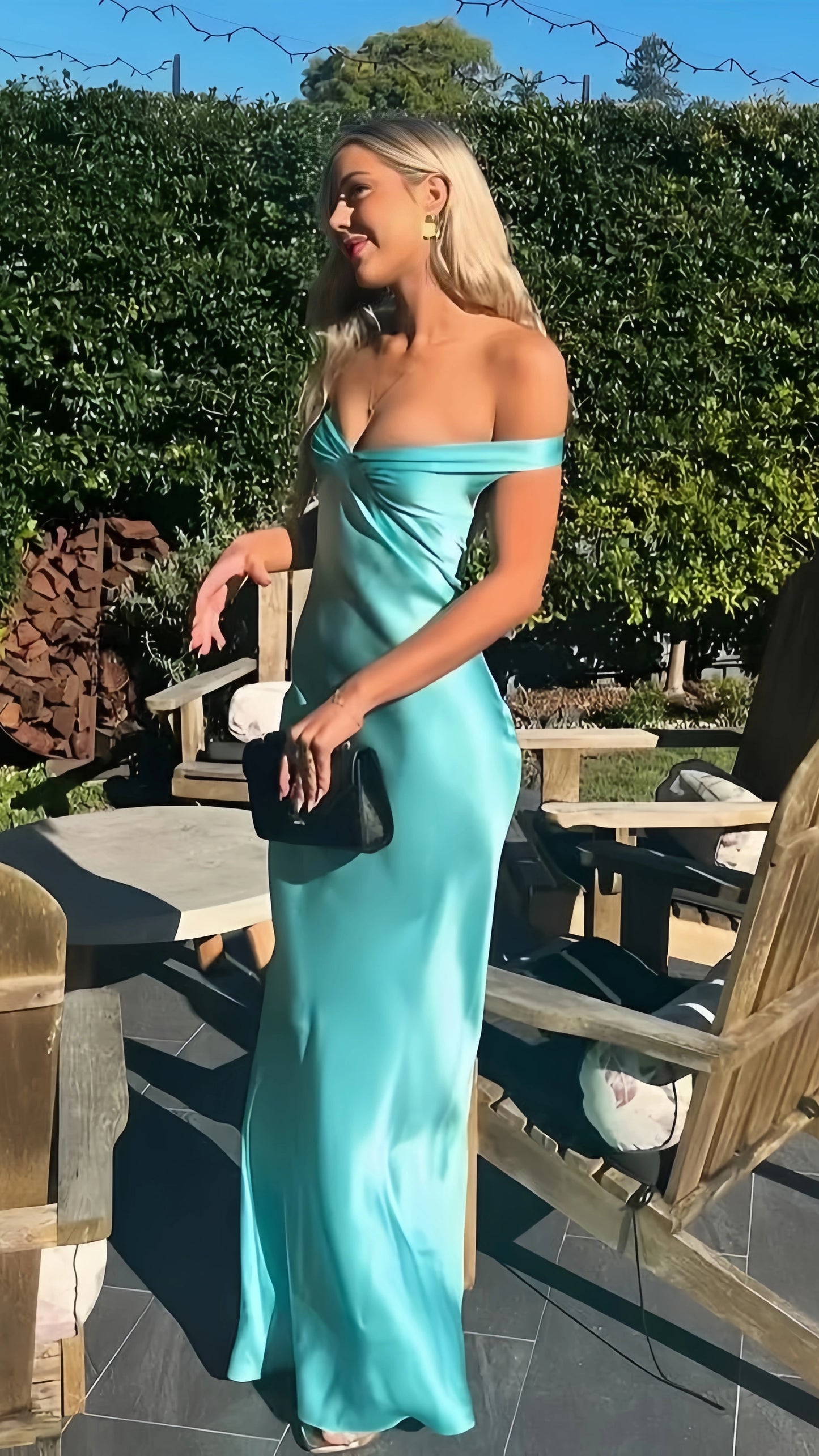 Off The Shoulder Bodycon Long Prom Dresses Tiffany Blue Evening Prom Dress,AST2128
