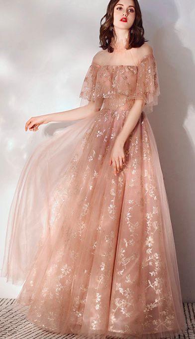 Sequin Prom Dress Maxi - Sparkly Evening Gown