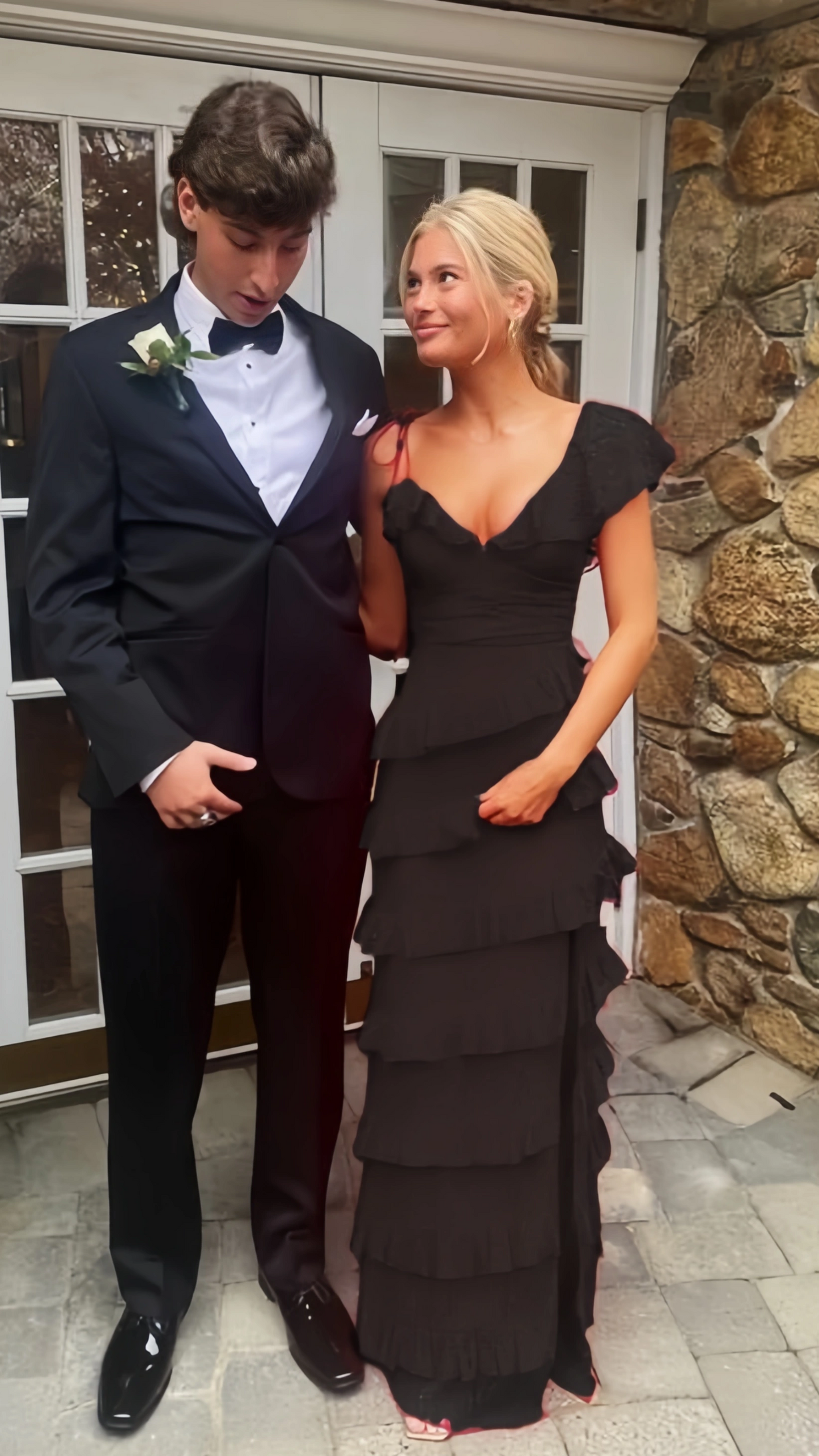 Sexy Lace Red Long Prom Dresses Evening Dress With Slit,AST2073