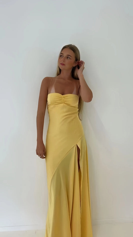 Yellow/Lilac Bodycon Prom Dresses Long Party Evening Gown,AST2121