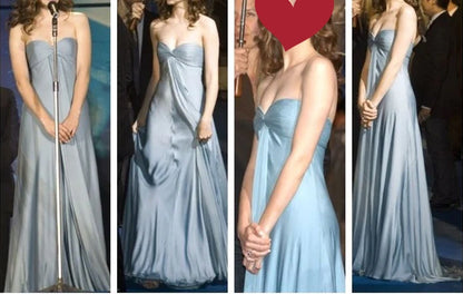 Sweetheart Long Prom Dresses Sheath Pleated Evening Party Dress,AST2227