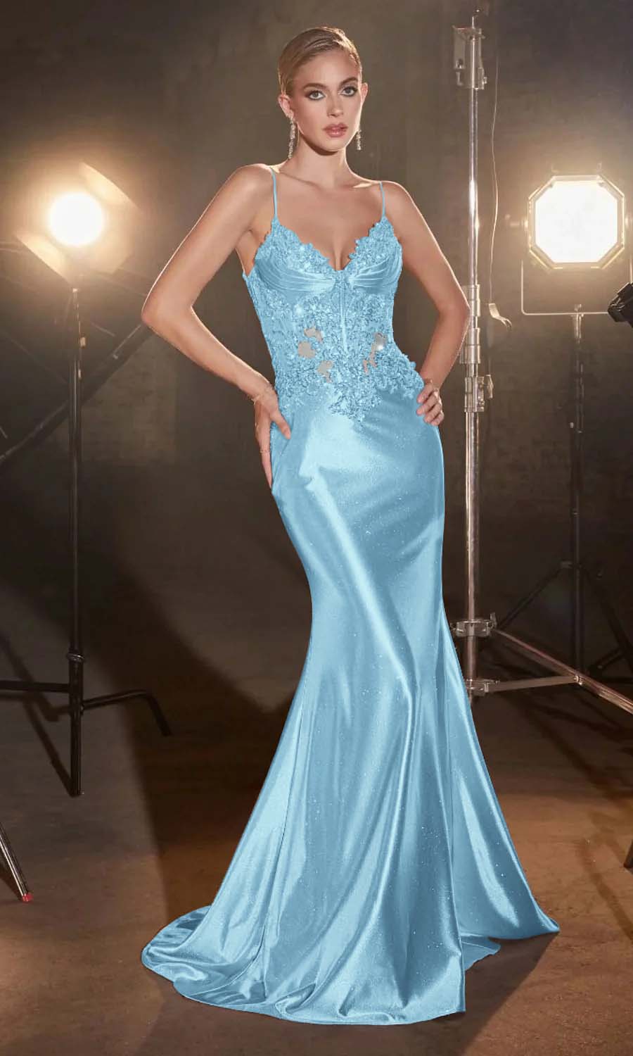 Refined Blacktti Strap Couture Mermaid Prom Dress