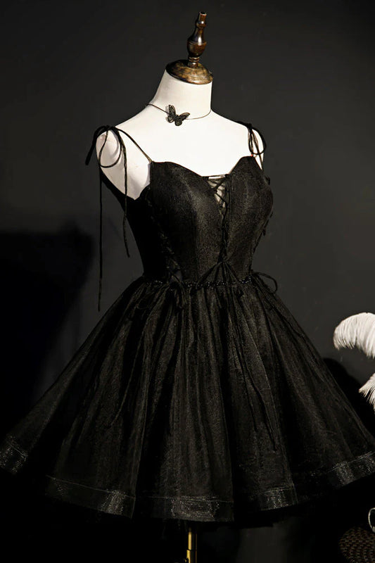 Little Black Party Dress - Free Shipping Homecoming Dresses, AST1180