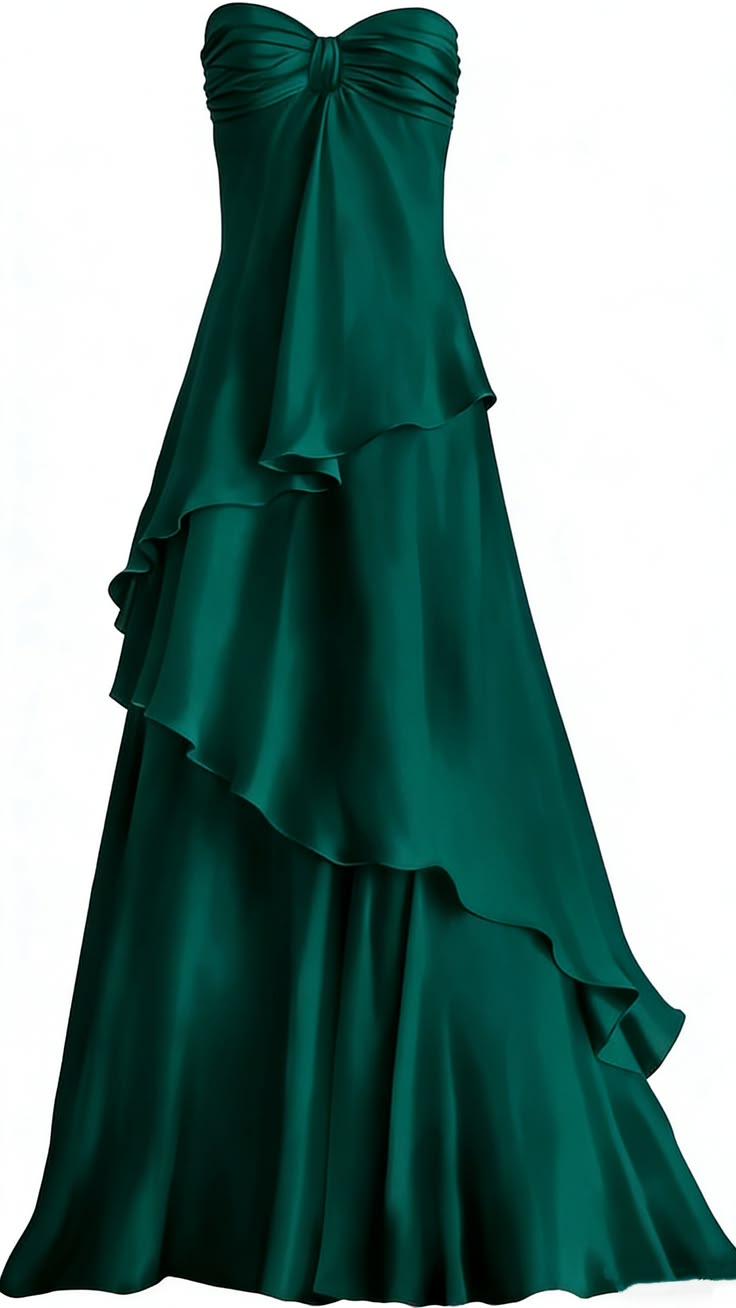 White Sweetheart Chiffon Long Prom Dress - A-Line Floor Length Evening Gown